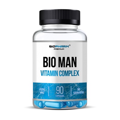 Витамины Biopharm Premium Bio Man complex 90 капсул
