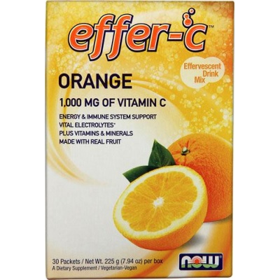 Витамины NOW Effer C 1000 мг 20 капсул