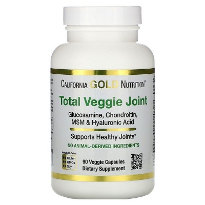 Хондропротектор California Gold Nutrition Total Veggie Joint 90 капсул