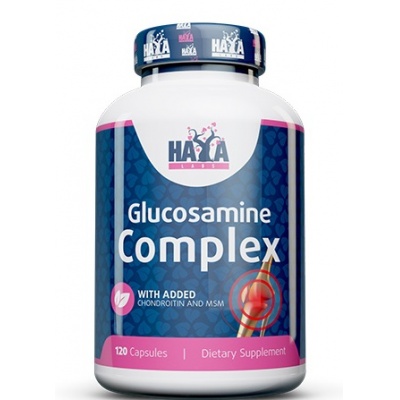 Хондропротектор Haya Labs Glucosamine Chondroitin + MSM Complex 120 капсул