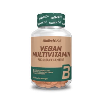 Витамины BioTech Vegan Multivitamin 60 таблеток