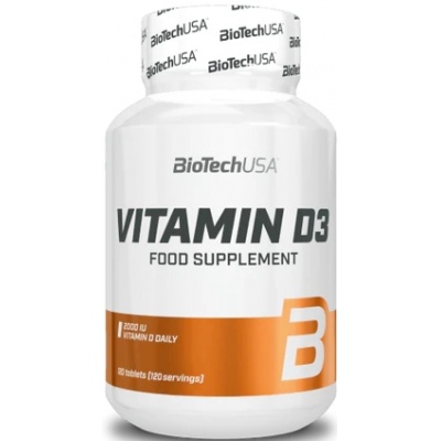 Витамины BioTech Vitamin D3 2000 ME 120 таблеток