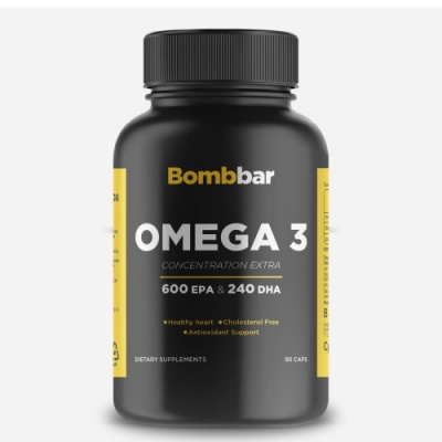 Антиоксидант Bombbar Omega 3 90 капсул