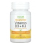 Витамины Super Nutrition Vitamin D3+K2  капсул
