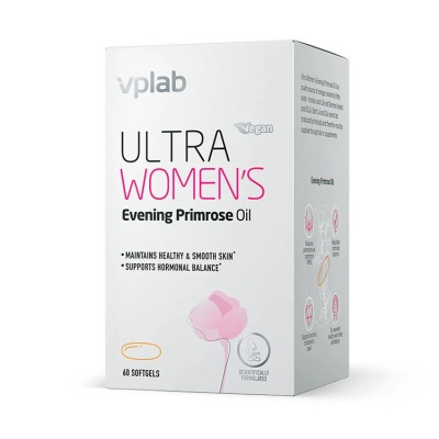 Антиоксидант VP Laboratory Ultra Womens Evening Primrose oil 60 капсул