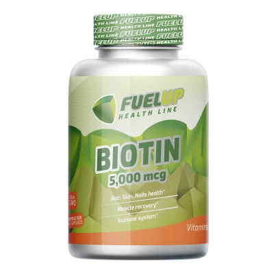 Витамины FuelUP Biotin 5000 мкг 120 капсул