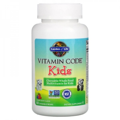 Витамины Garden of Life Vitamin Code Kids 60 таблеток