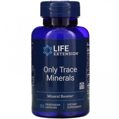 Витамины Life Extension Only Trace Minerals 90 капсул