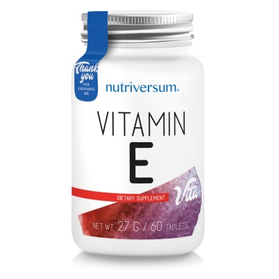 Витамины Nutriversum Vitamin E VITA 60 таблеток