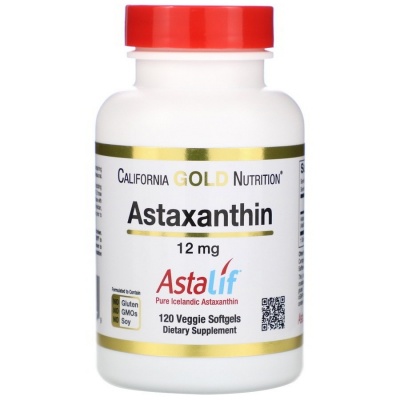 Антиоксидант California Gold Nutrition Astaxantin 12 мг 30 капсул