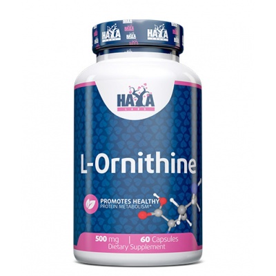 Аминокислота Haya Labs L-Ornithine 500 мг 60 капсул