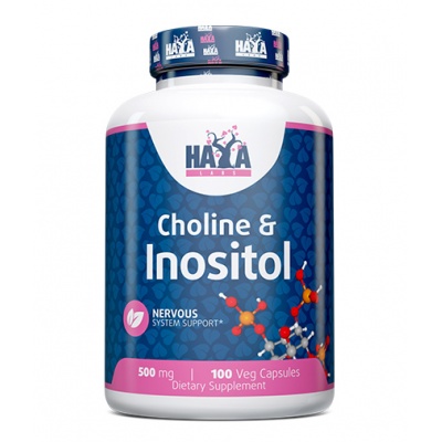 Витамины Haya Labs Choline + Inositol 500 мг 100 капсул
