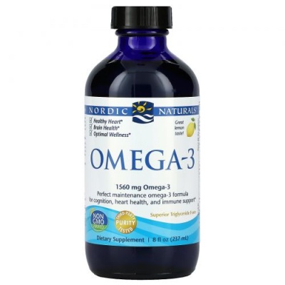 Антиоксидант Nordic Naturals Omega-3 1560 мг 237 мл