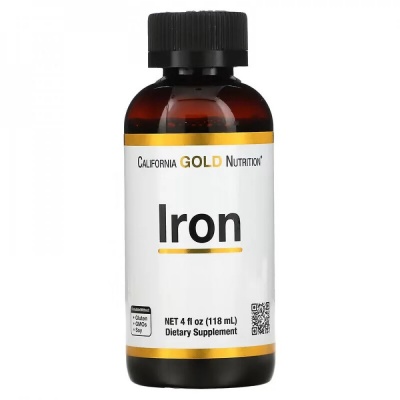 Витамины California Gold Nutrition Iron 118 мл