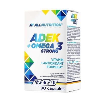 Антиоксидант All Nutrition ADEK + OMEGA 3 STRONG 90 капсул