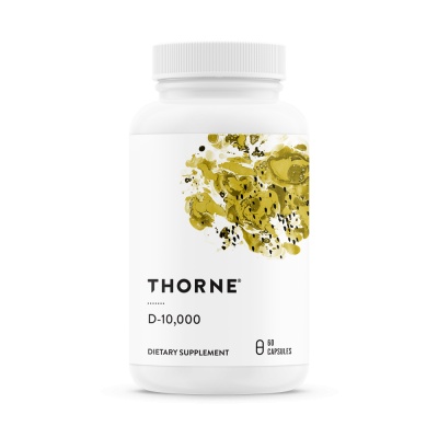Витамины Thorne Research Vitamin D3 10 000 ME 60 таблеток