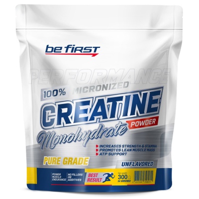 Креатин Be First Creatine powder (пакет) 300 гр