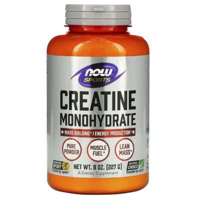 Креатин NOW Creatine Monohydrate Powder 227 гр