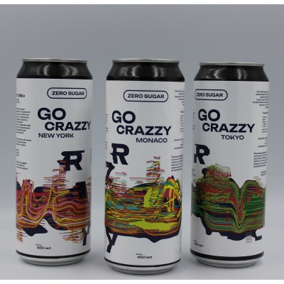 Энергетик LIQUID & LIQUID GO Crazzy 450 мл