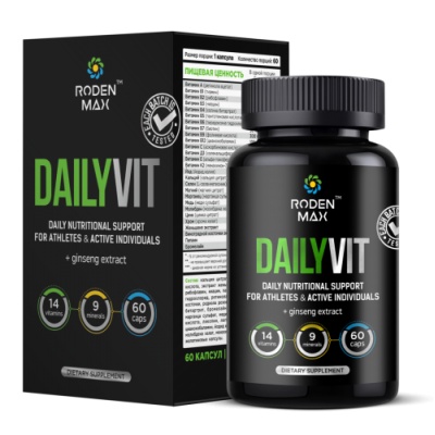 Витамины Roden Max Daily Vit 60 капсул