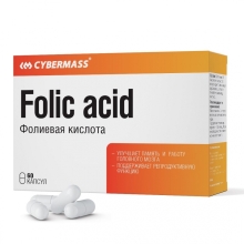 Аминокислота Cybermass Folic acid 60 капсул