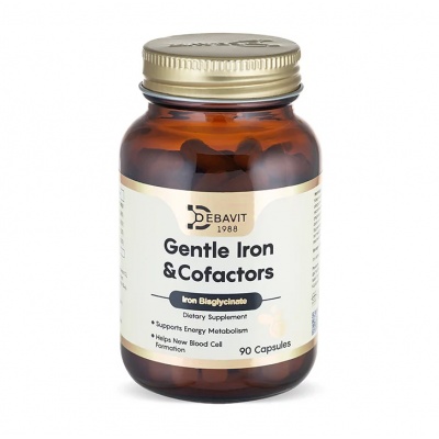 Витамины Debavit Gentle Iron+Cofactors 90 капсул