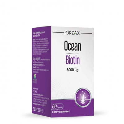 Витамины Orzax Ocean Biotin 5000 60 капсул