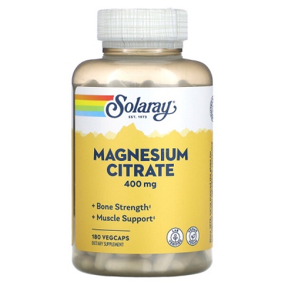 Витамины Solaray Magnesium Citrate 133 мг 180 капсул