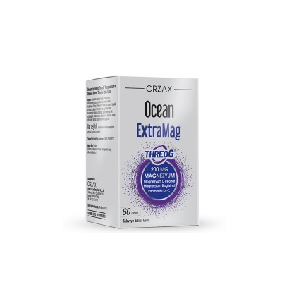 Витамины Orzax Ocean Extramag Threog 200 мг  60 таблеток