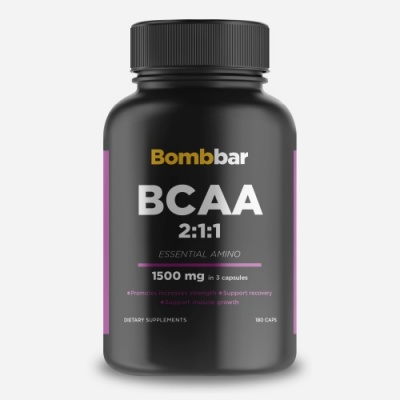 БЦАА Bombbar BCAA 2:1:1 180 капсул