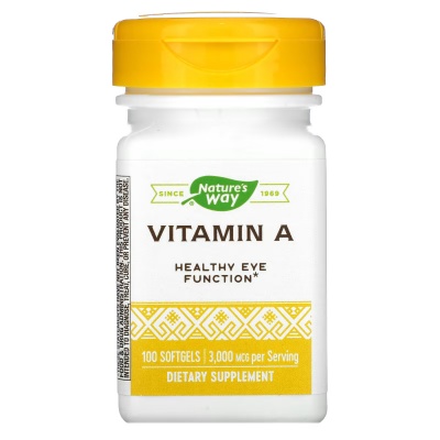 Витамины Nature's Way Vitamin A  3000 мкг 100 капсул
