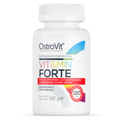 Витамины OstroVit Vit and Min Forte 120 таблеток