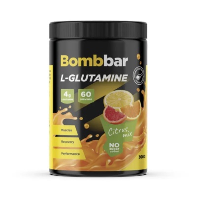 Аминокислота Bombbar L-Glutamine 300 гр