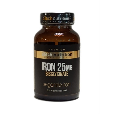 Витамины aTech Nutrition Premium Iron 25 мг 60 капсул