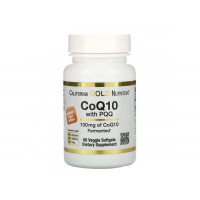 Антиоксидант California Gold Nutrition CoQ10 100 мг 60 капсул