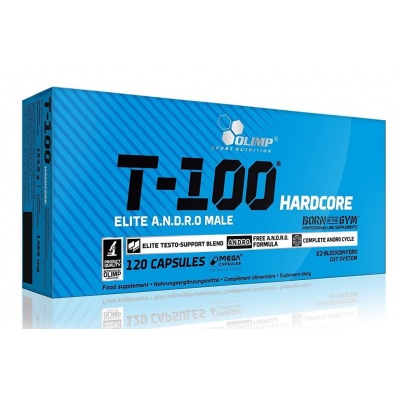 Тестобустер Olimp T-100 Hardcore 120 капсул