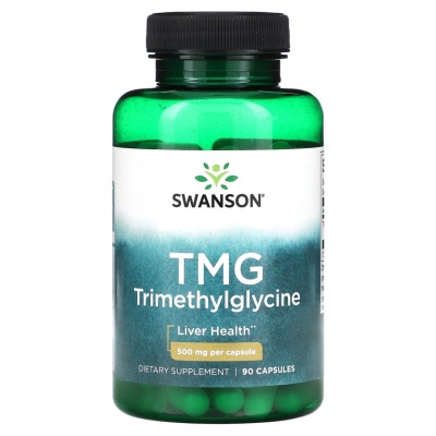 Антиоксидант Swanson Trimetyloglicyne 500 мг 90 капсул