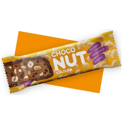 Батончик KultLab Choco Nut 50 гр