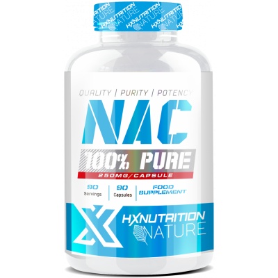 Антиоксидант HX Nutrition Nature NAC 100% Pure 90 капсул