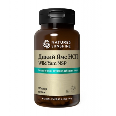 Специальный препарат Nature’s Sunshine Дикий Ямс 100 капсул