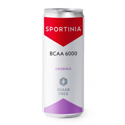 Напиток Sportinia BCAA 6000 газированный 330 мл