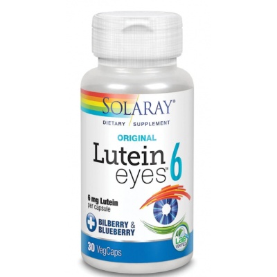 Витамины Solaray Lutein Eyes 6 30 капсул