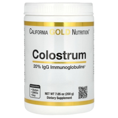Витамины California Gold Nutrition Colostrum Powder Concentrated 200 гр