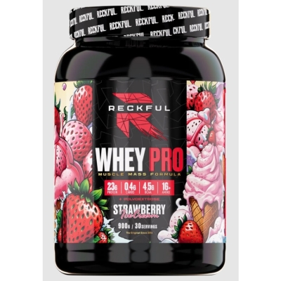 Протеин Reckful Whey + Polydextrose 900 гр