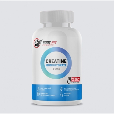 Креатин Body-Pit Creatine Monohydrate 180 капсул