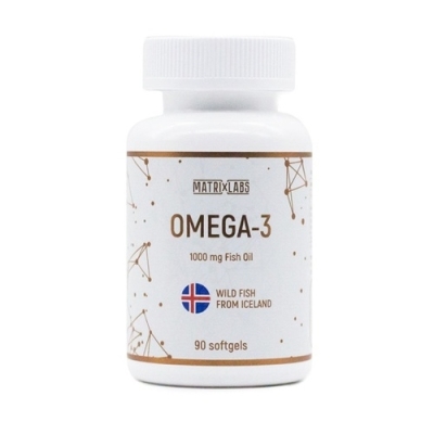 Антиоксидант Matrix Labs Omega-3 Iceland 90 капсул