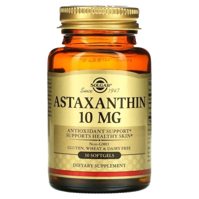 Антиоксидант Solgar Astaxanthin 10 мг 30 капсул