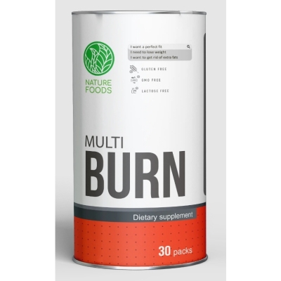 Жиросжигатель Nature Foods Burn 30 пакетов