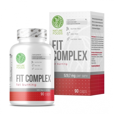 Жиросжигатель Nature Foods Fit Complex fat burning 90 капсул