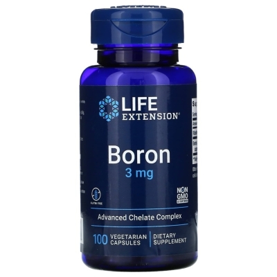 Хондропротектор Life Extension Boron 3 мг 100 капсул